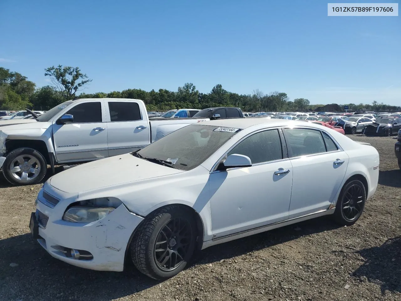 2009 Chevrolet Malibu Ltz VIN: 1G1ZK57B89F197606 Lot: 73343144