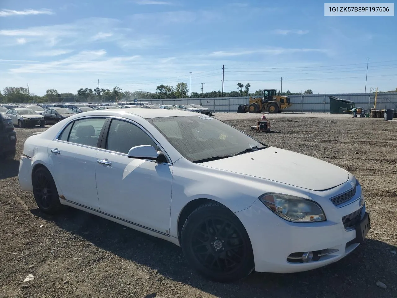 2009 Chevrolet Malibu Ltz VIN: 1G1ZK57B89F197606 Lot: 73343144