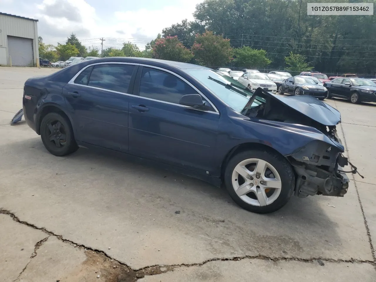 2009 Chevrolet Malibu Ls VIN: 1G1ZG57B89F153462 Lot: 73587804