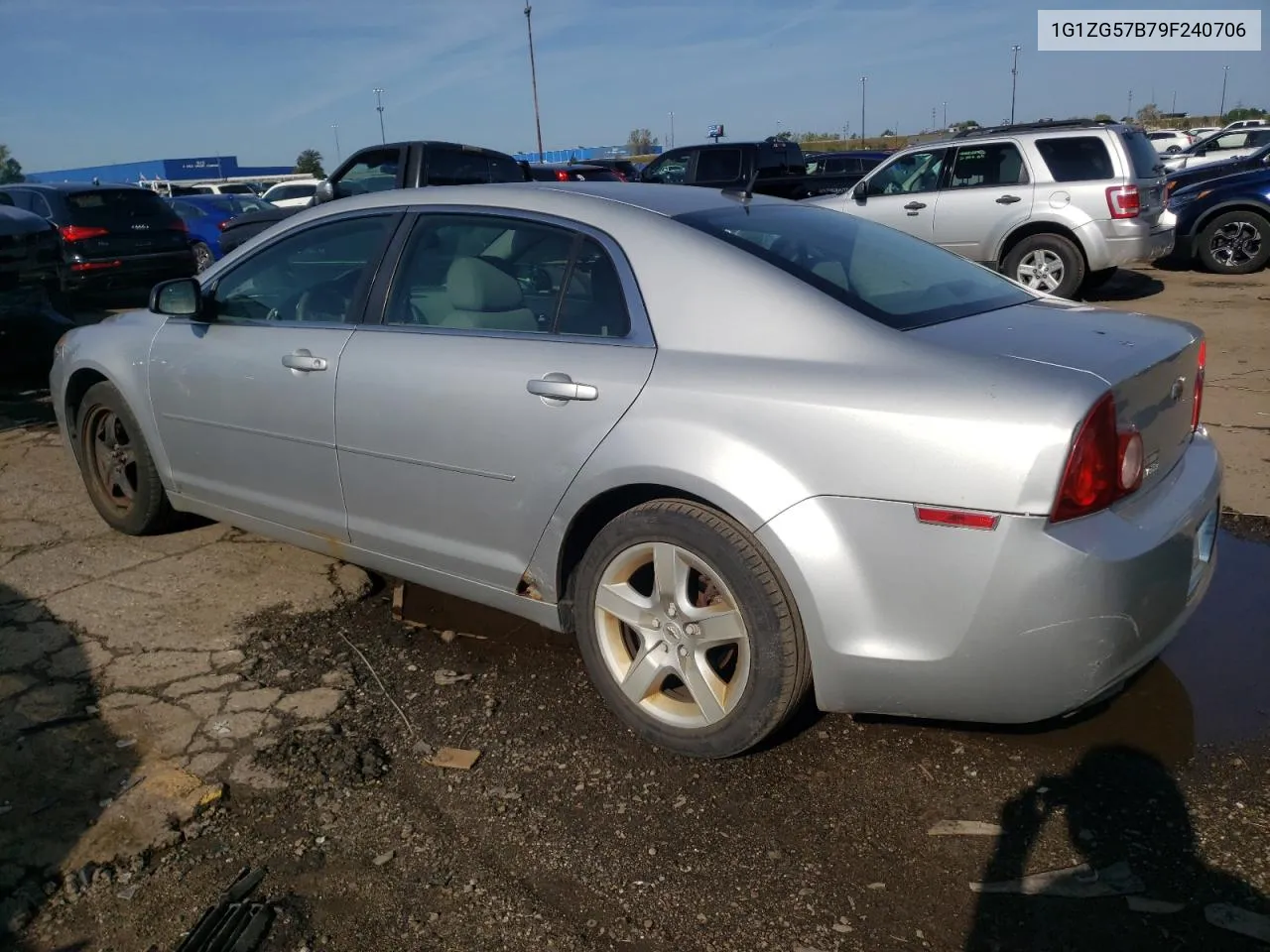 2009 Chevrolet Malibu Ls VIN: 1G1ZG57B79F240706 Lot: 73947924