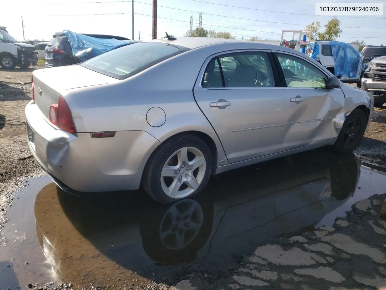 2009 Chevrolet Malibu Ls VIN: 1G1ZG57B79F240706 Lot: 73947924