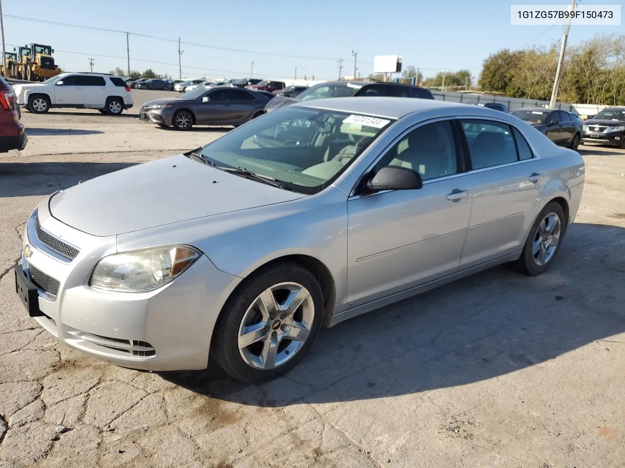 2009 Chevrolet Malibu Ls VIN: 1G1ZG57B99F150473 Lot: 74041344