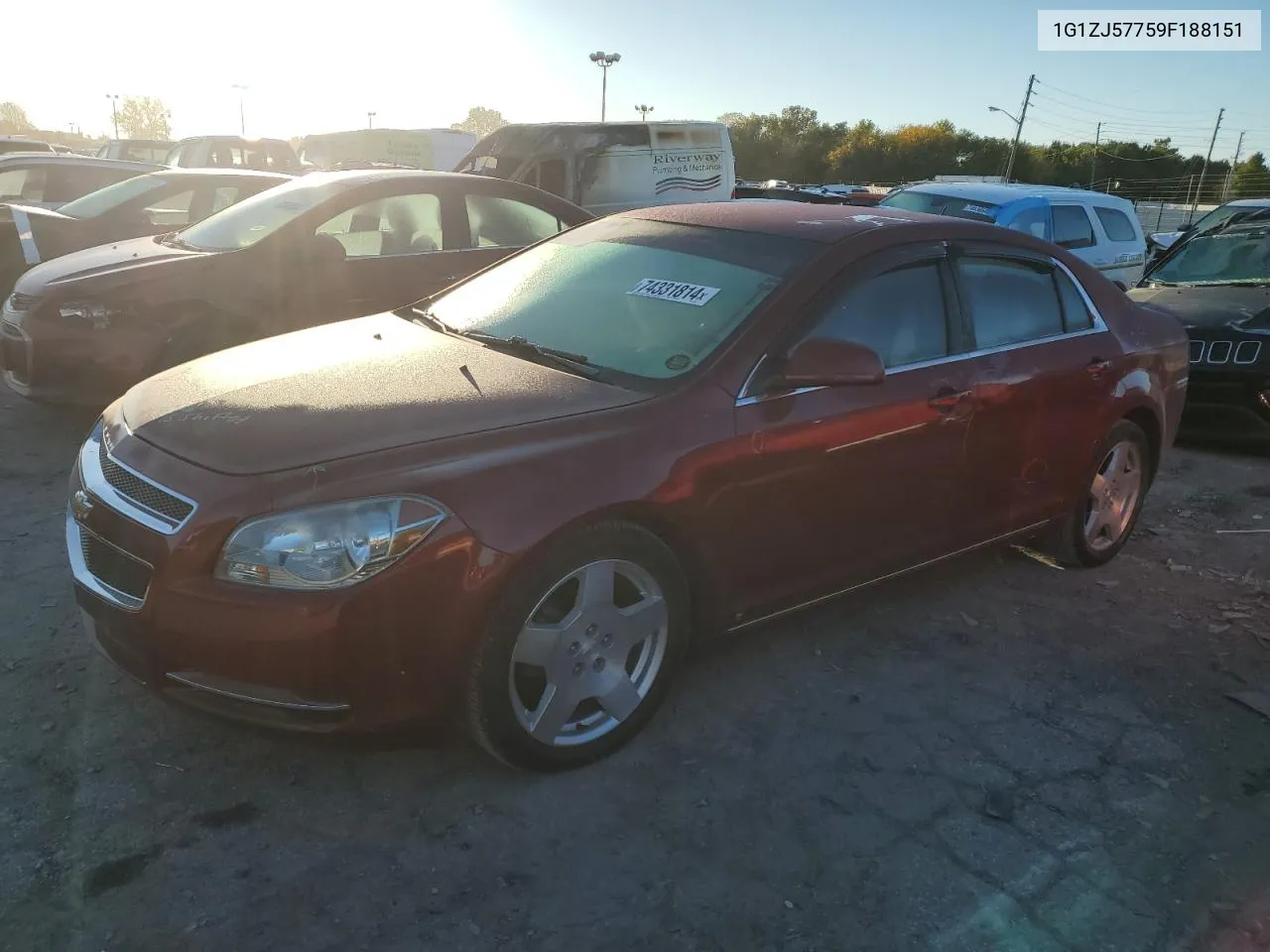 2009 Chevrolet Malibu 2Lt VIN: 1G1ZJ57759F188151 Lot: 74331814