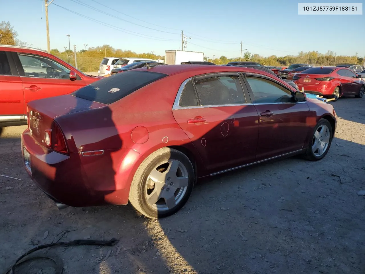 2009 Chevrolet Malibu 2Lt VIN: 1G1ZJ57759F188151 Lot: 74331814