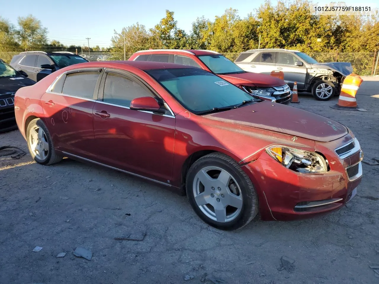 2009 Chevrolet Malibu 2Lt VIN: 1G1ZJ57759F188151 Lot: 74331814