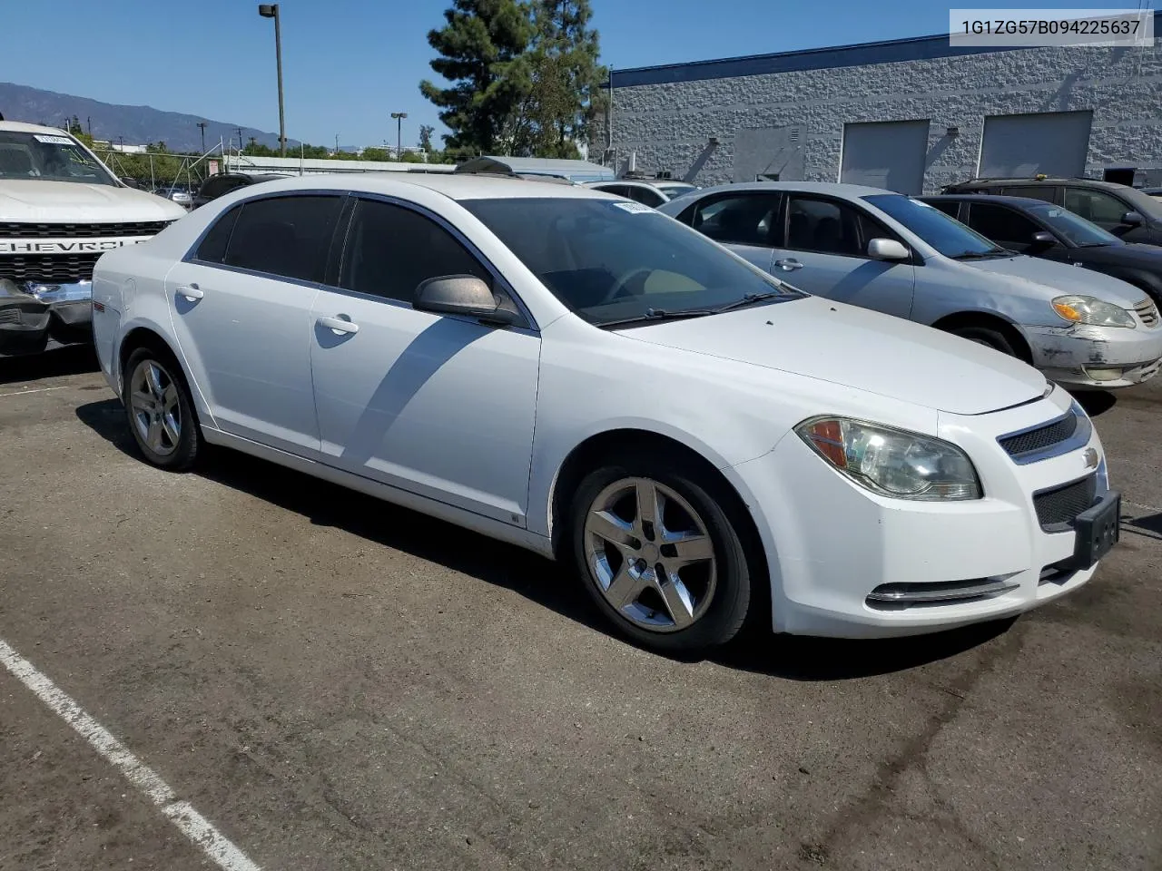 2009 Chevrolet Malibu Ls VIN: 1G1ZG57B094225637 Lot: 74381304