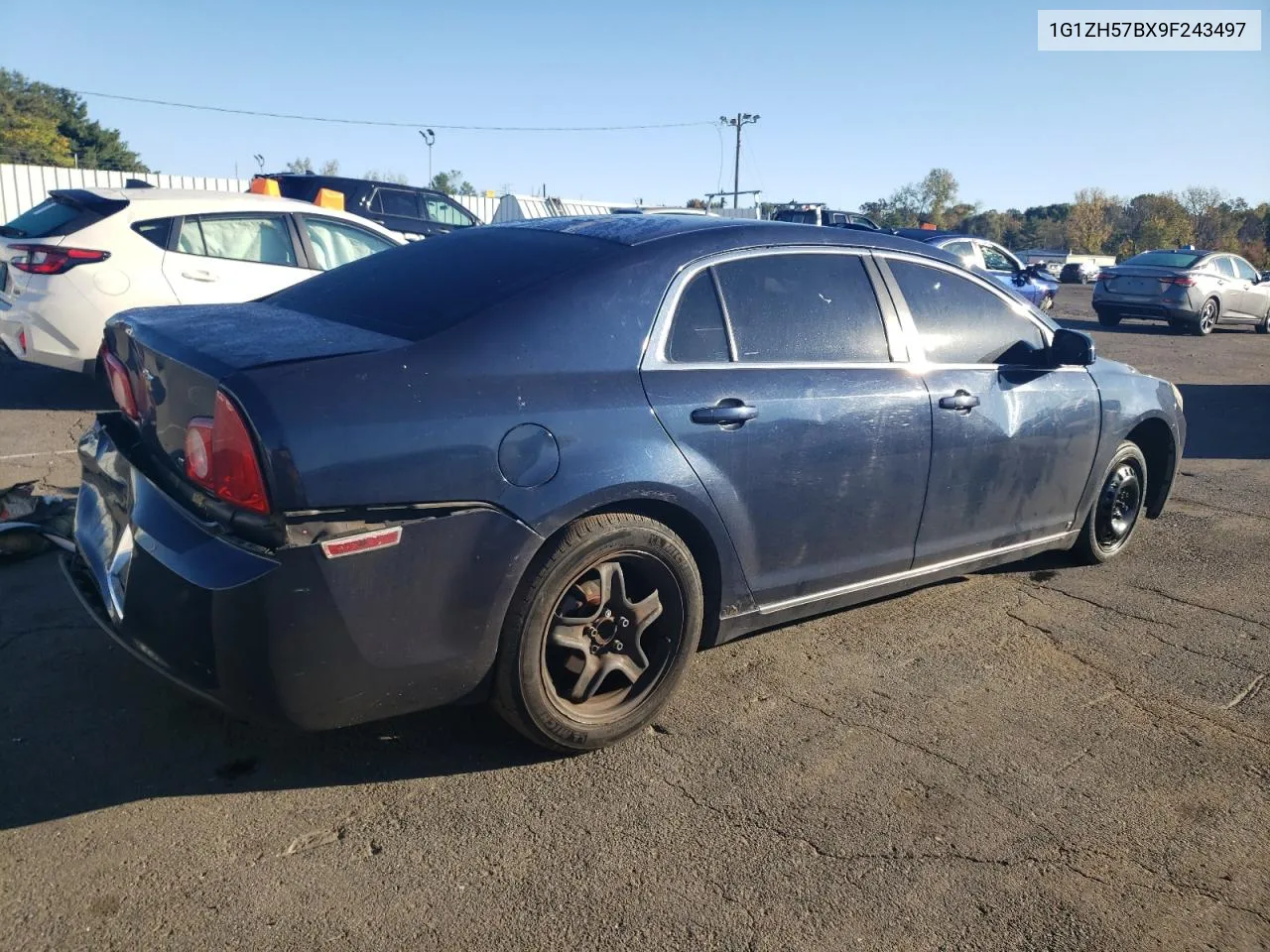 1G1ZH57BX9F243497 2009 Chevrolet Malibu 1Lt