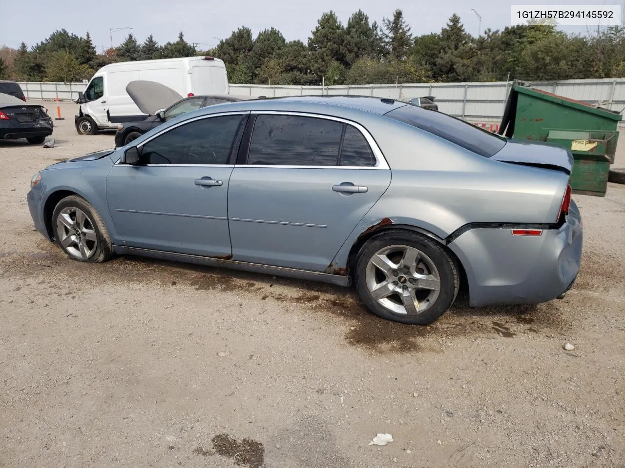 2009 Chevrolet Malibu 1Lt VIN: 1G1ZH57B294145592 Lot: 74956044