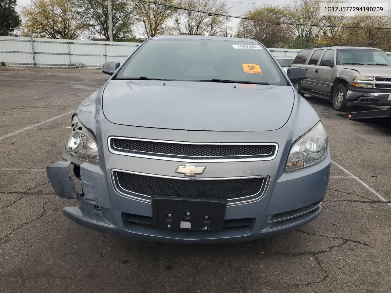 2009 Chevrolet Malibu 2Lt VIN: 1G1ZJ577294190709 Lot: 74995994