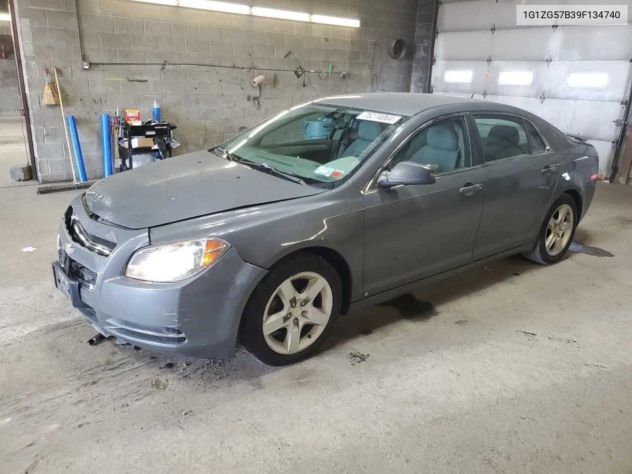 2009 Chevrolet Malibu Ls VIN: 1G1ZG57B39F134740 Lot: 75274064