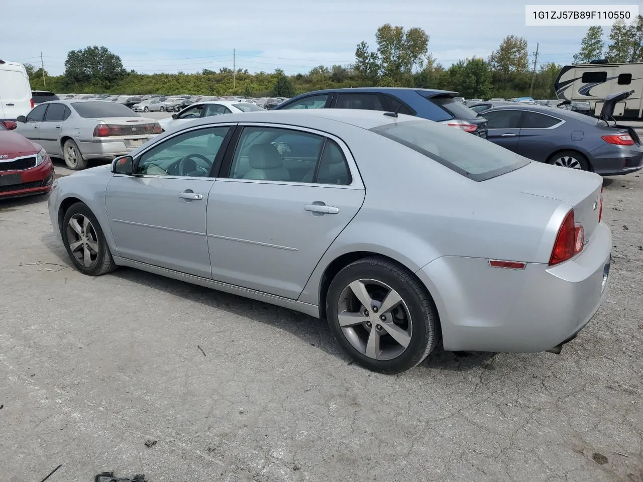 1G1ZJ57B89F110550 2009 Chevrolet Malibu 2Lt