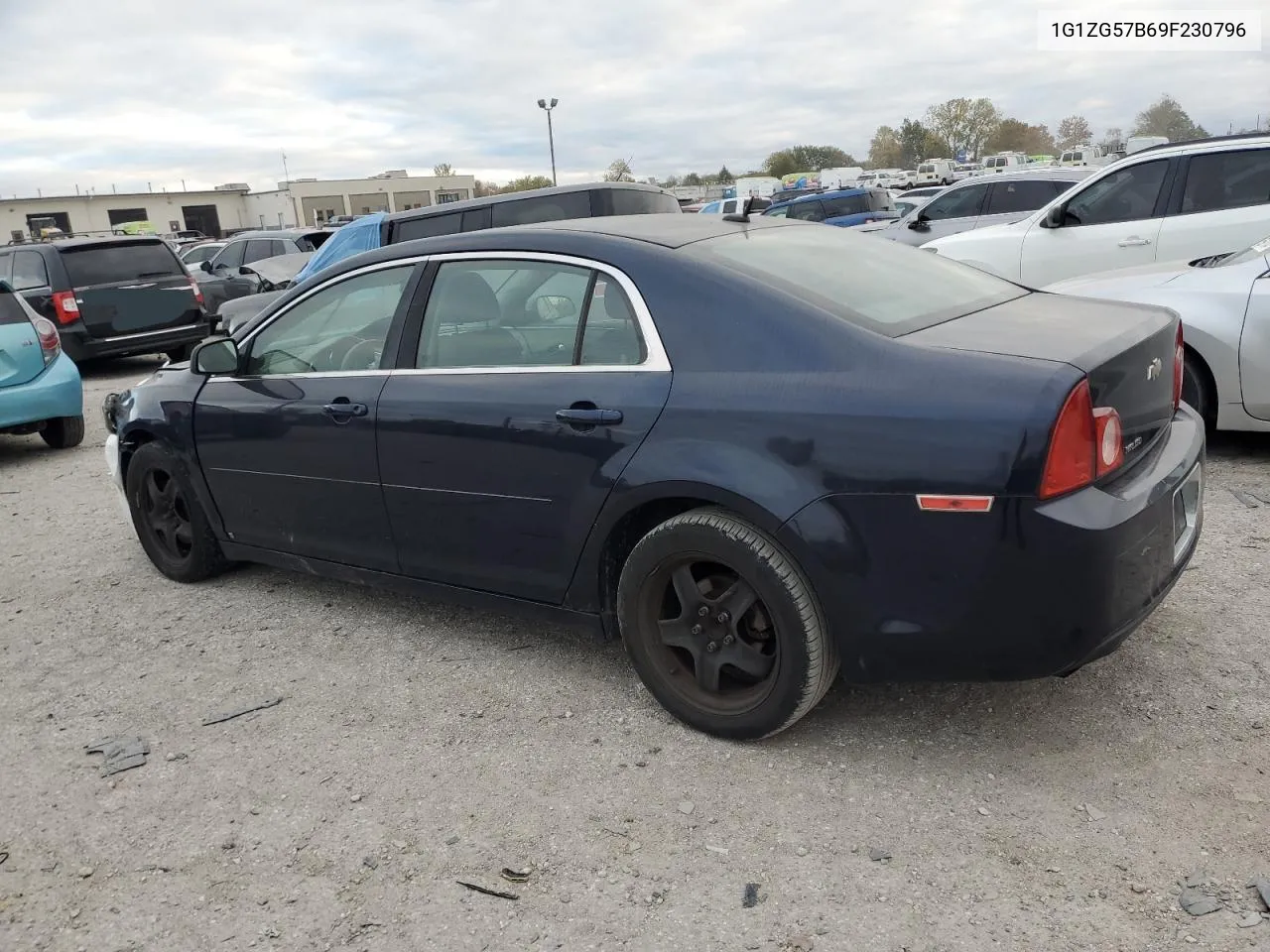 2009 Chevrolet Malibu Ls VIN: 1G1ZG57B69F230796 Lot: 75797674