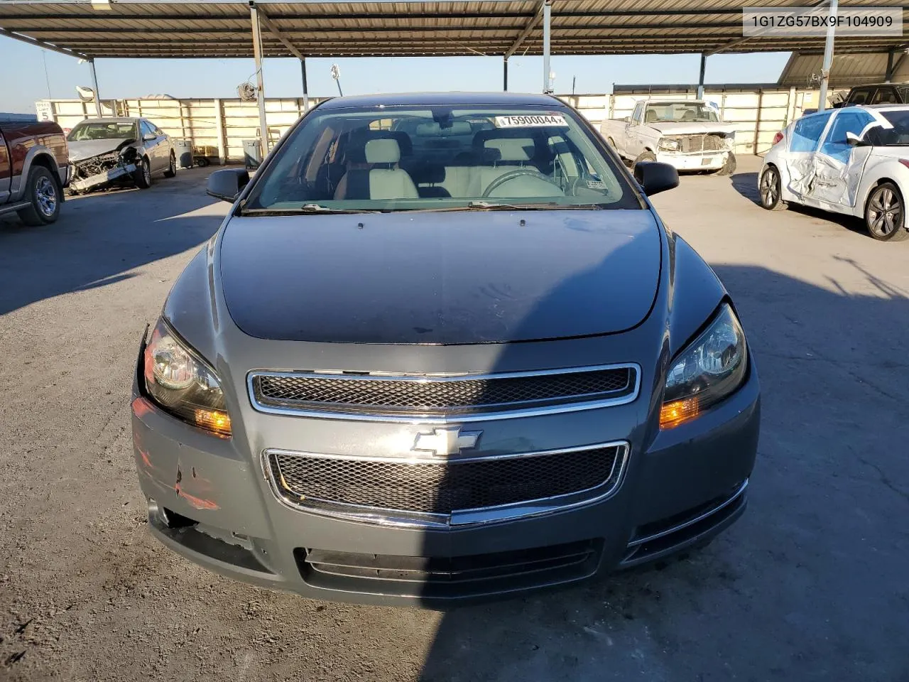 2009 Chevrolet Malibu Ls VIN: 1G1ZG57BX9F104909 Lot: 75900044