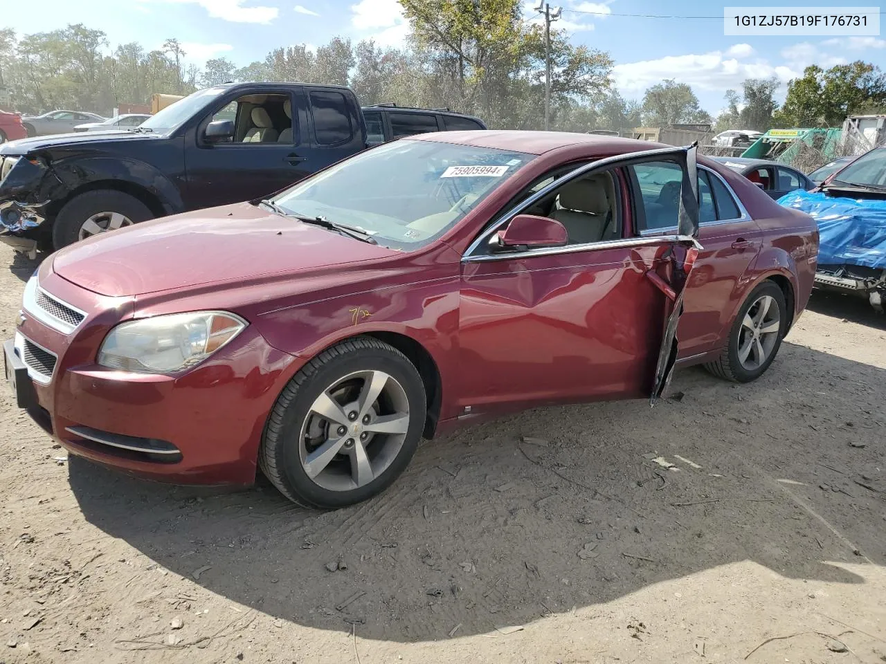 2009 Chevrolet Malibu 2Lt VIN: 1G1ZJ57B19F176731 Lot: 75905994