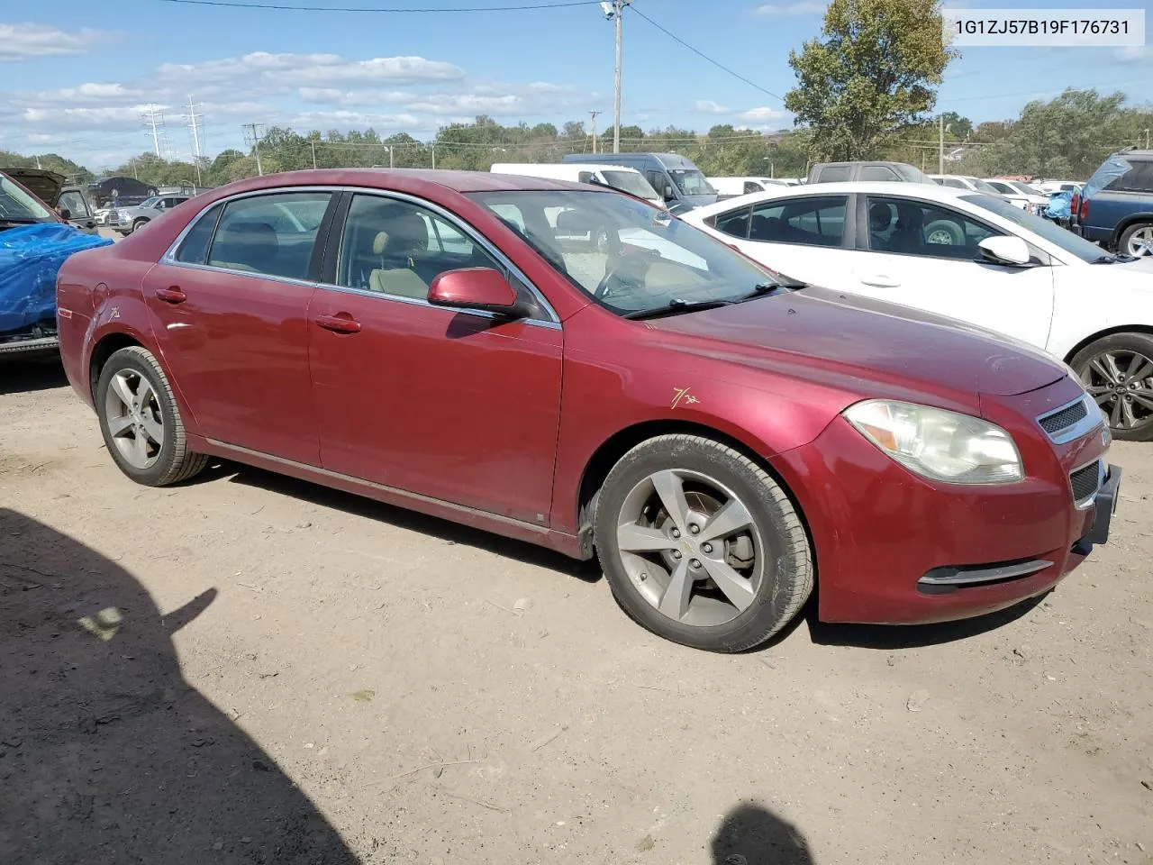 2009 Chevrolet Malibu 2Lt VIN: 1G1ZJ57B19F176731 Lot: 75905994