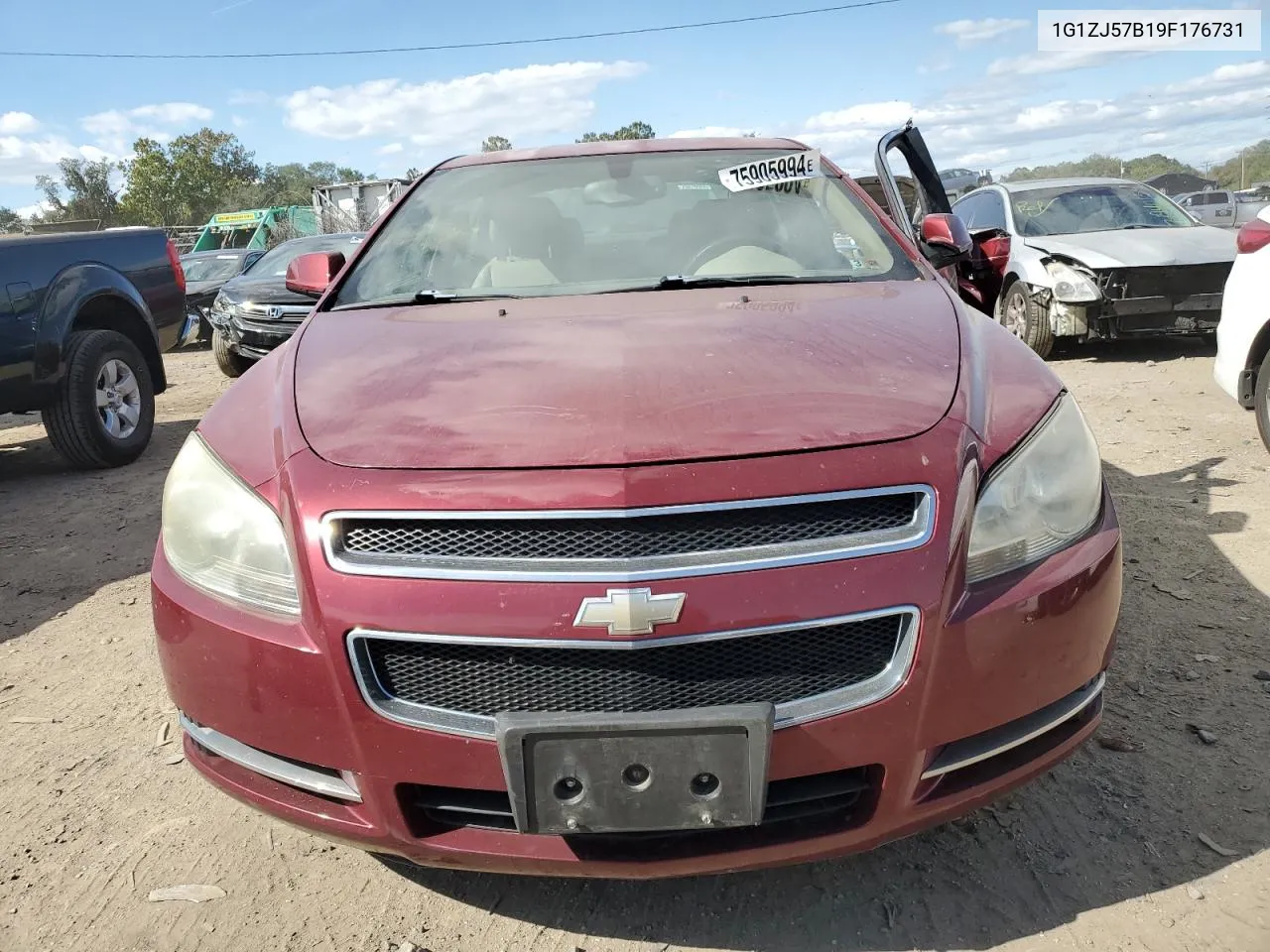 2009 Chevrolet Malibu 2Lt VIN: 1G1ZJ57B19F176731 Lot: 75905994