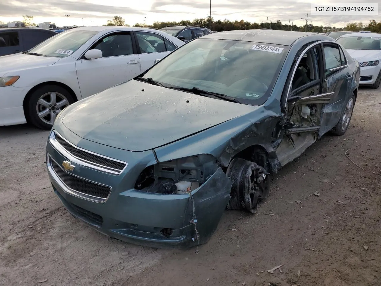 2009 Chevrolet Malibu 1Lt VIN: 1G1ZH57B194194752 Lot: 75908244