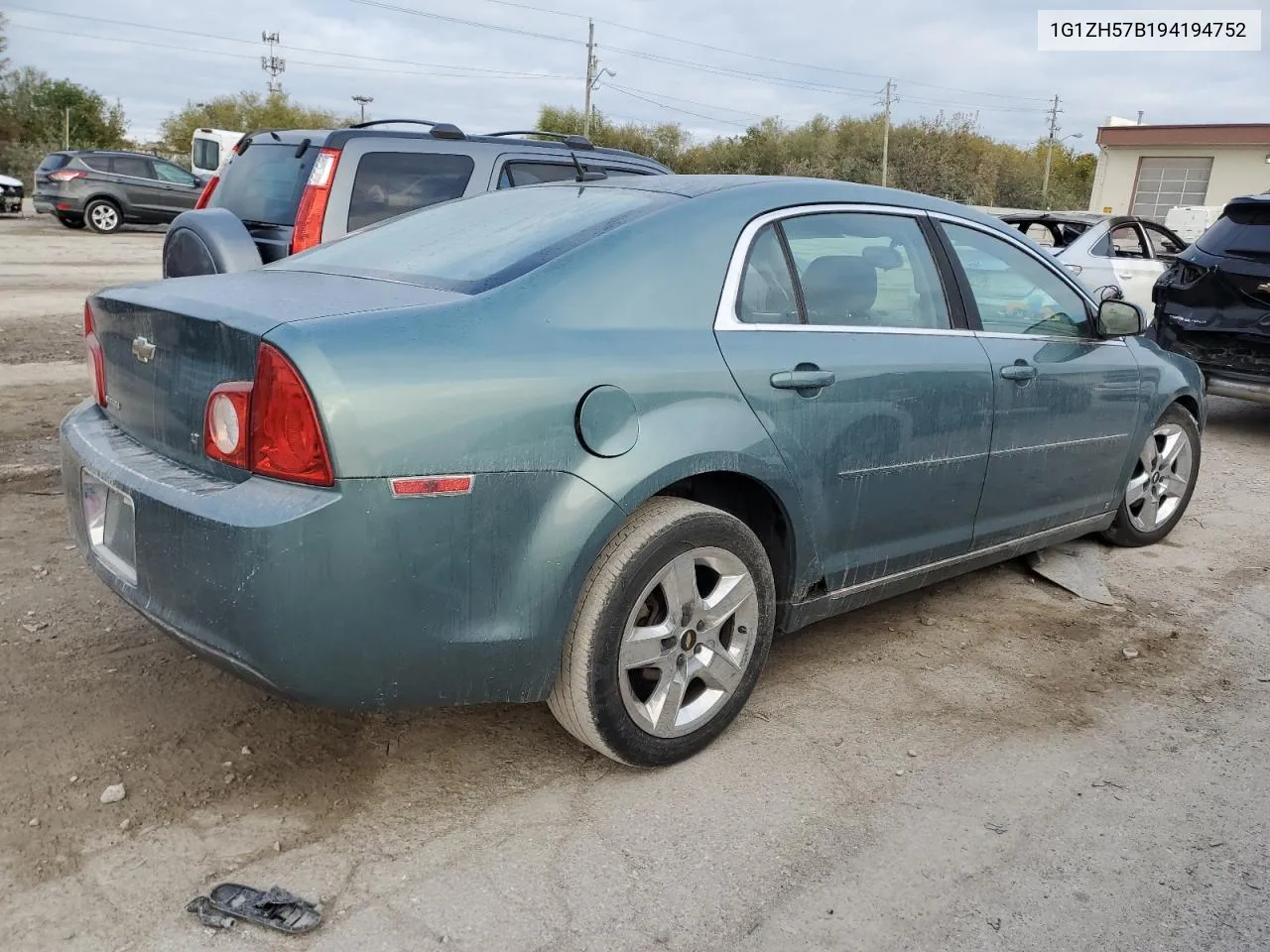 2009 Chevrolet Malibu 1Lt VIN: 1G1ZH57B194194752 Lot: 75908244