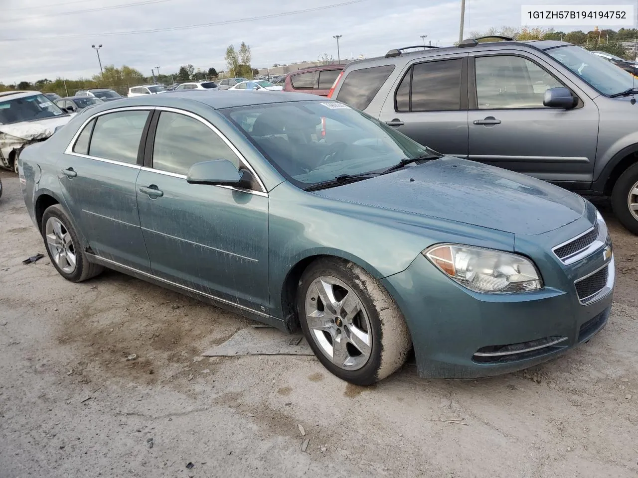 2009 Chevrolet Malibu 1Lt VIN: 1G1ZH57B194194752 Lot: 75908244