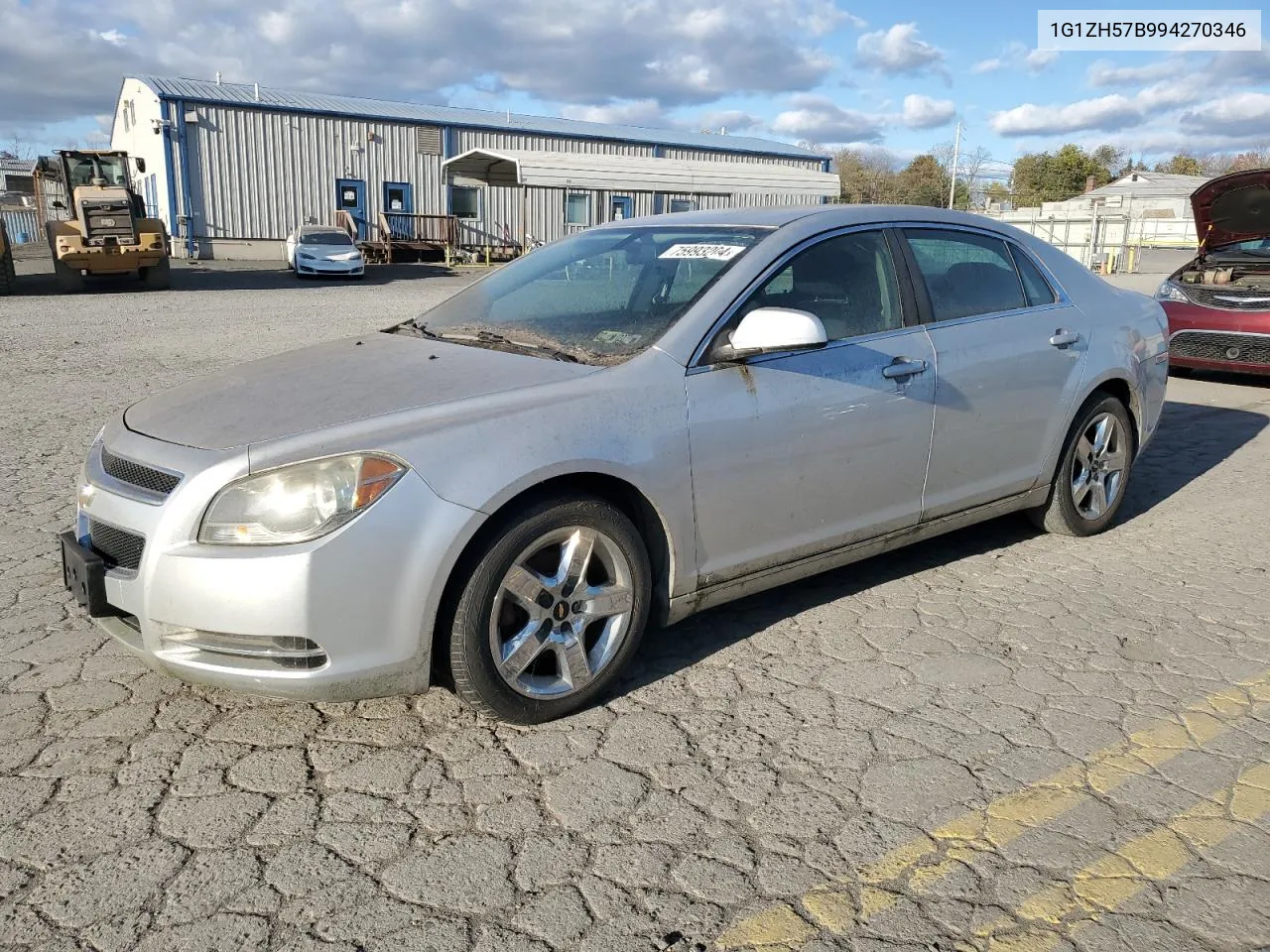 2009 Chevrolet Malibu 1Lt VIN: 1G1ZH57B994270346 Lot: 75993204