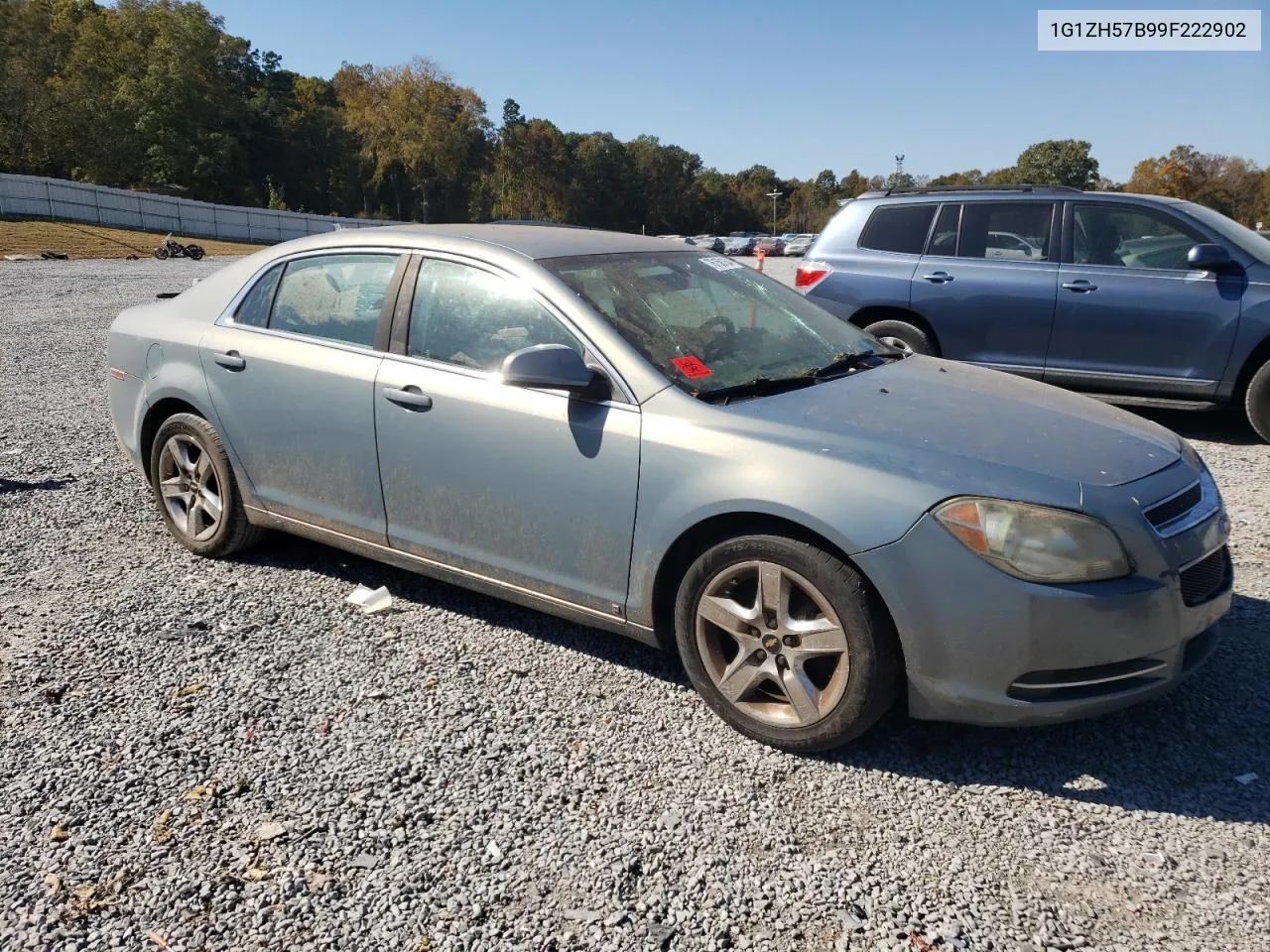 2009 Chevrolet Malibu 1Lt VIN: 1G1ZH57B99F222902 Lot: 76158164