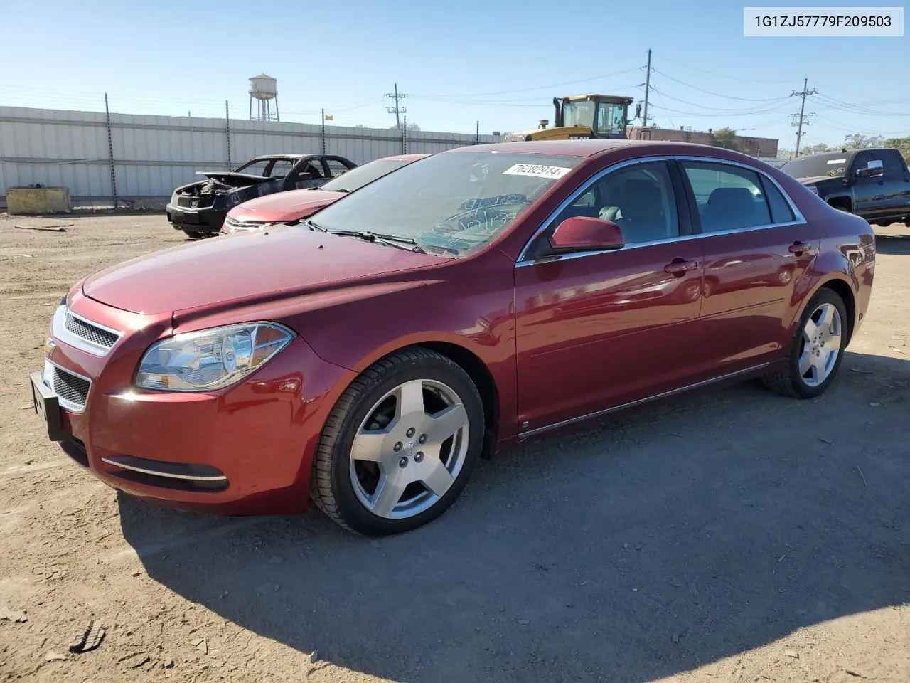 2009 Chevrolet Malibu 2Lt VIN: 1G1ZJ57779F209503 Lot: 76202914