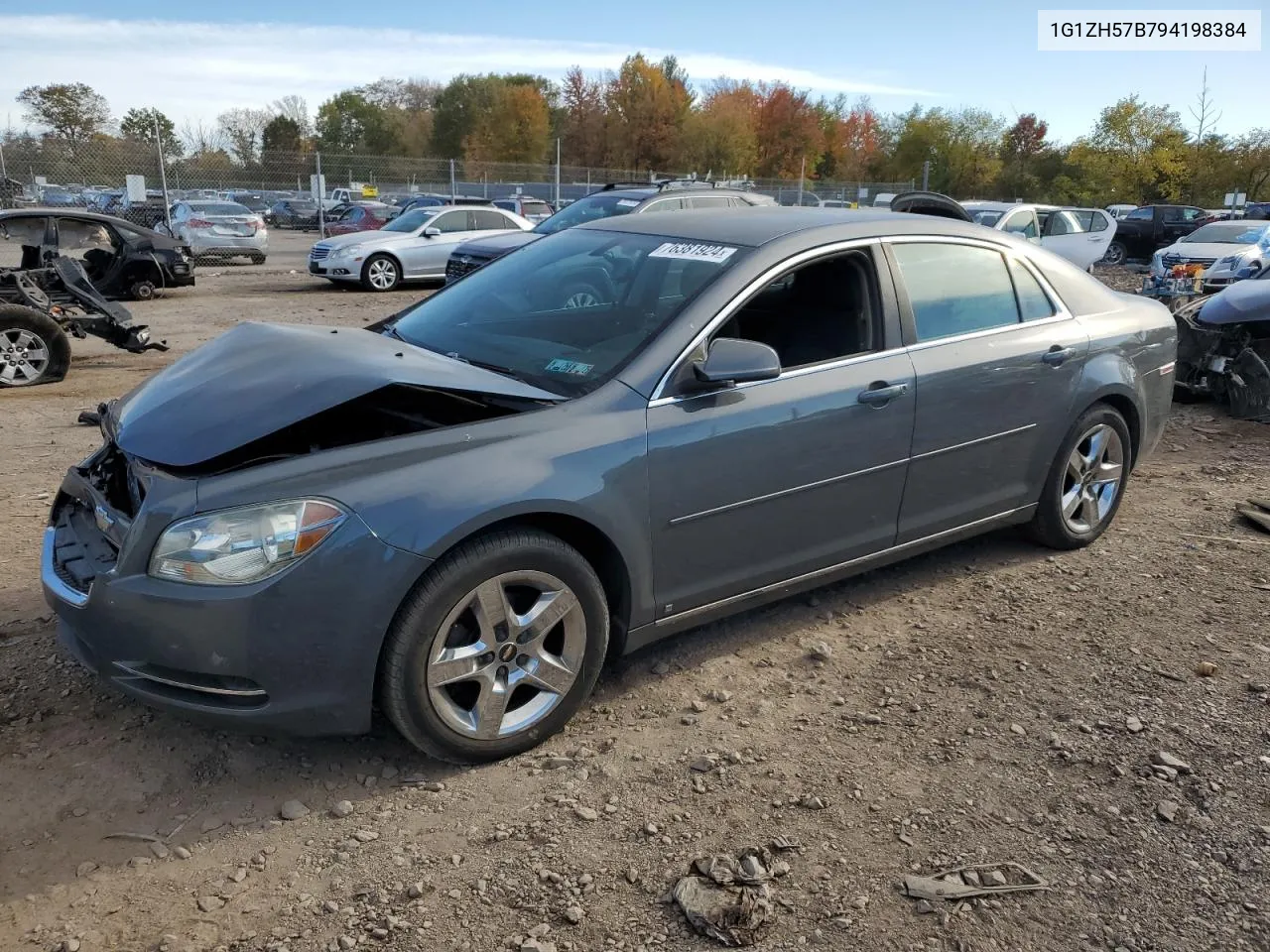 2009 Chevrolet Malibu 1Lt VIN: 1G1ZH57B794198384 Lot: 76381924