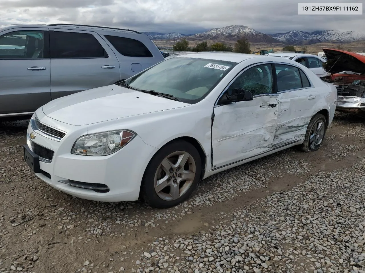 1G1ZH57BX9F111162 2009 Chevrolet Malibu 1Lt