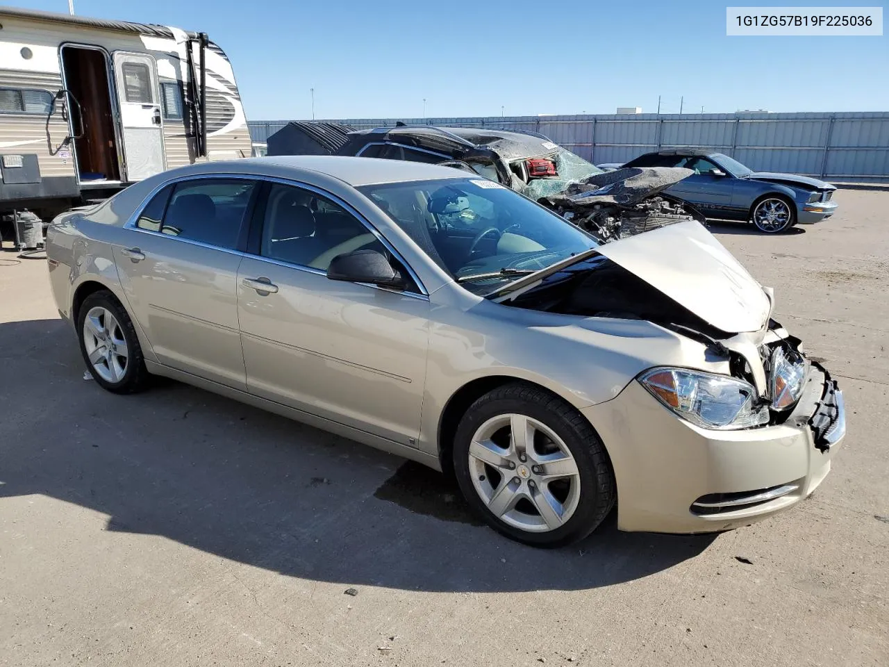 2009 Chevrolet Malibu Ls VIN: 1G1ZG57B19F225036 Lot: 76532064