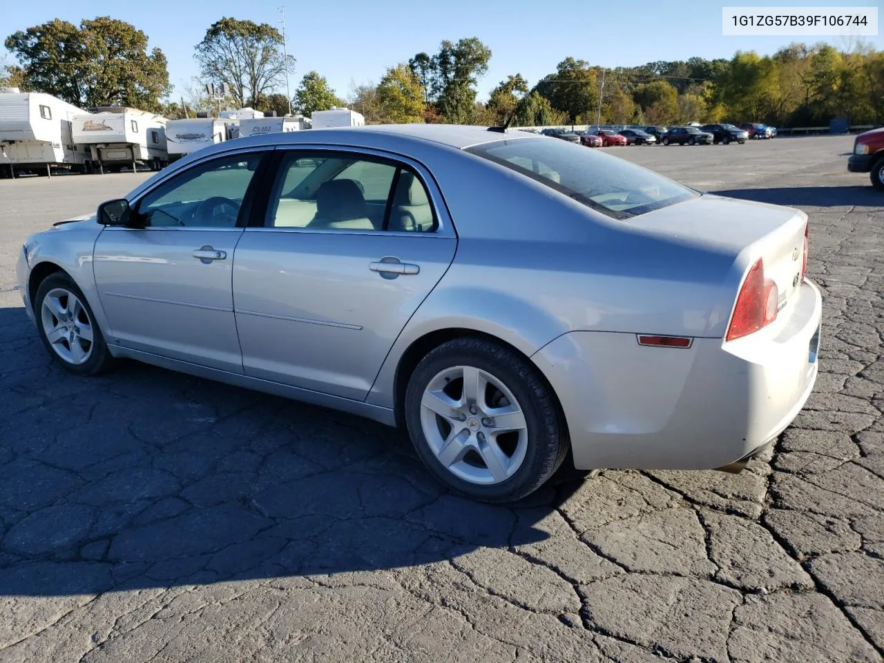 2009 Chevrolet Malibu Ls VIN: 1G1ZG57B39F106744 Lot: 76546204