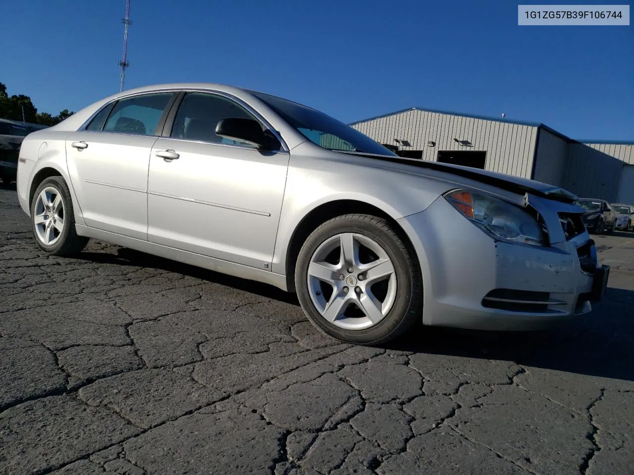 2009 Chevrolet Malibu Ls VIN: 1G1ZG57B39F106744 Lot: 76546204