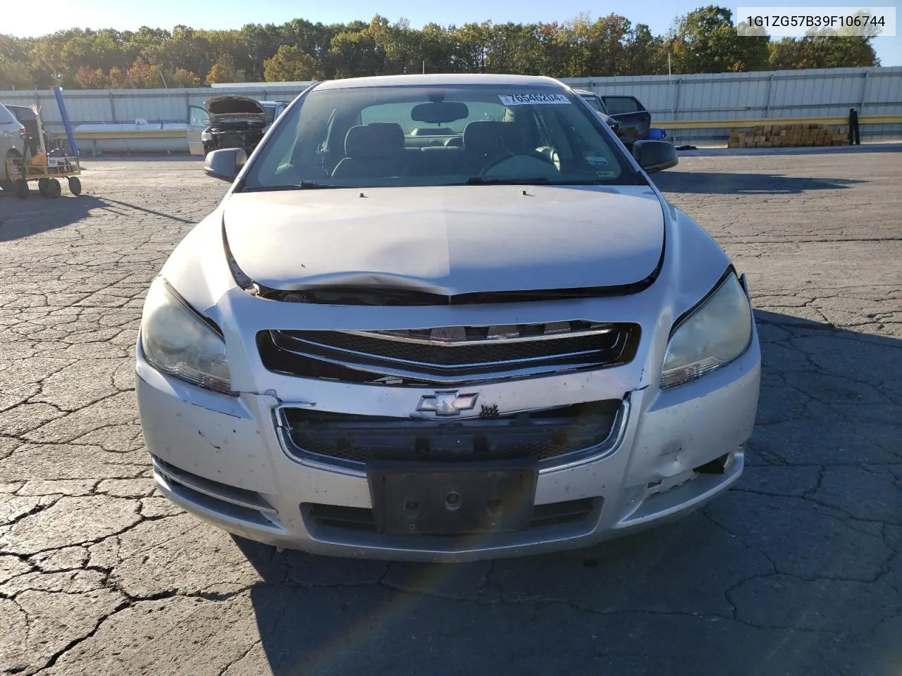 2009 Chevrolet Malibu Ls VIN: 1G1ZG57B39F106744 Lot: 76546204