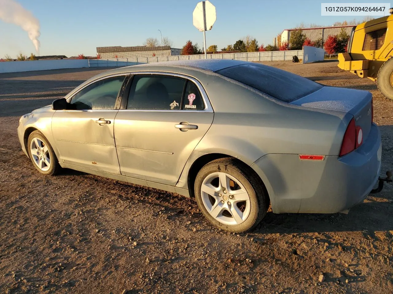 2009 Chevrolet Malibu Ls VIN: 1G1ZG57K094264647 Lot: 76727184