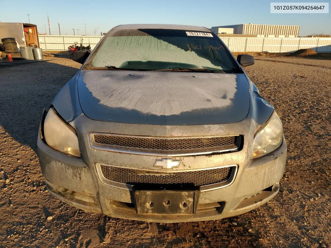 2009 Chevrolet Malibu Ls VIN: 1G1ZG57K094264647 Lot: 76727184