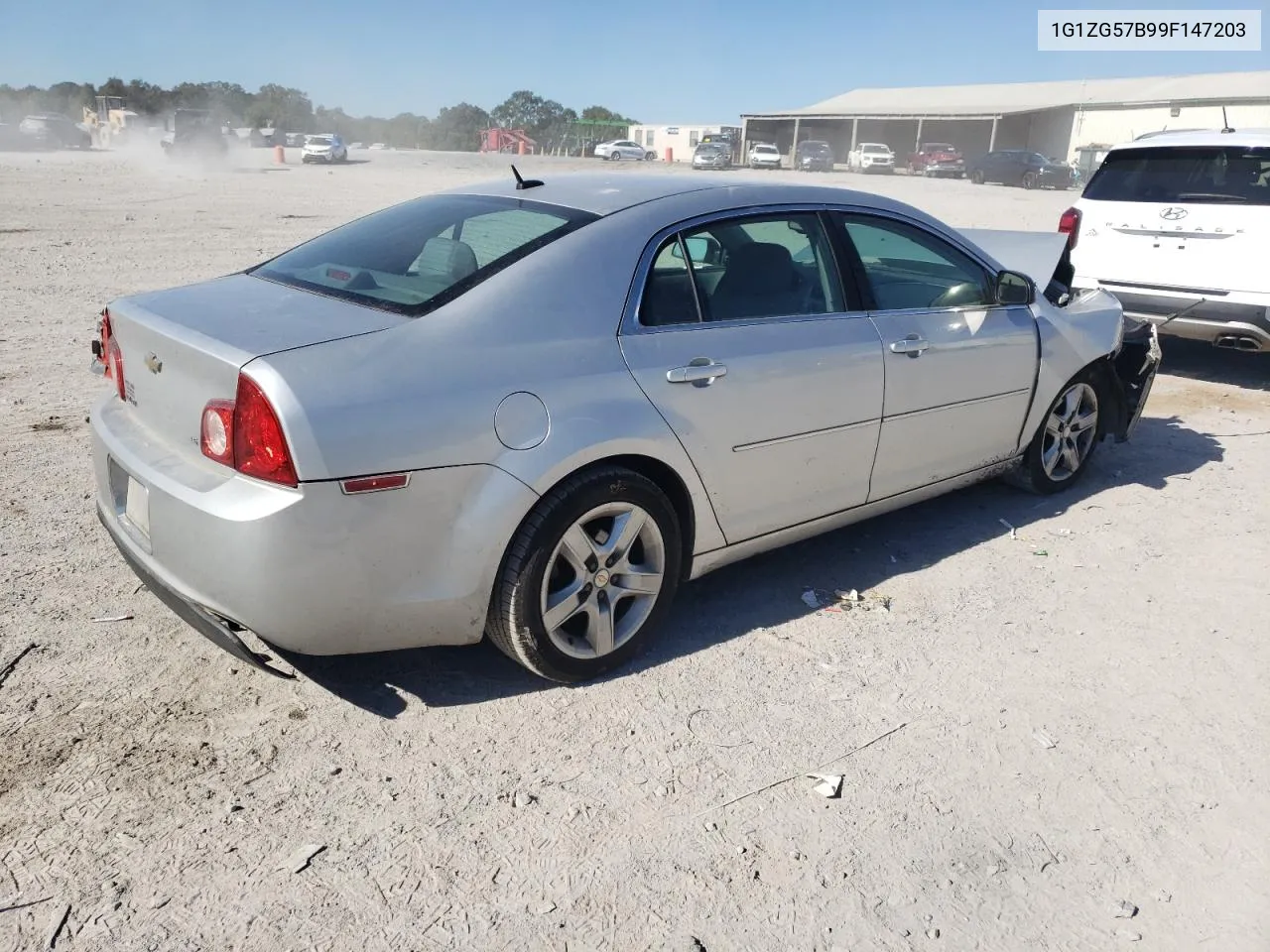 2009 Chevrolet Malibu Ls VIN: 1G1ZG57B99F147203 Lot: 76895924