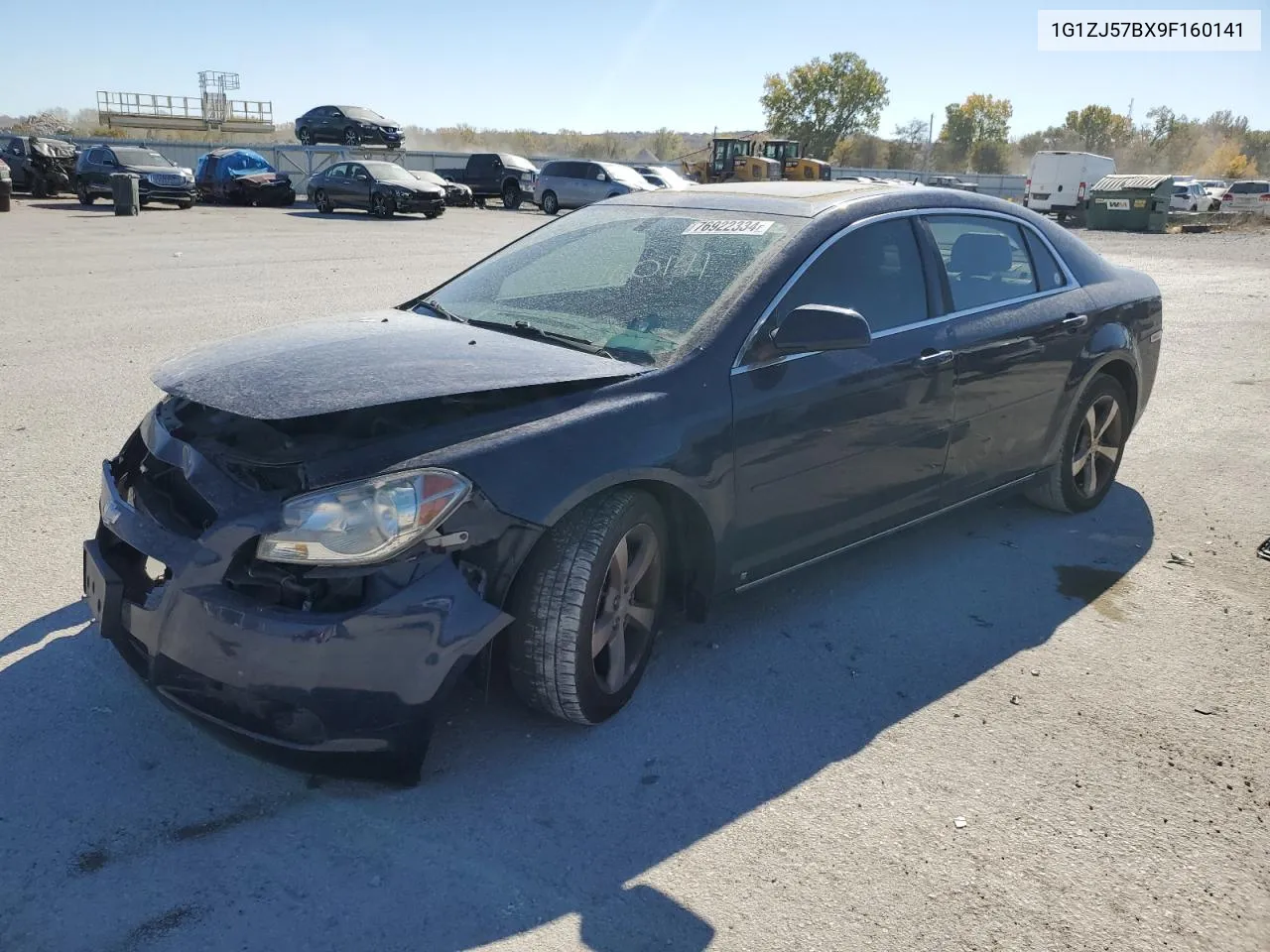 2009 Chevrolet Malibu 2Lt VIN: 1G1ZJ57BX9F160141 Lot: 76922334