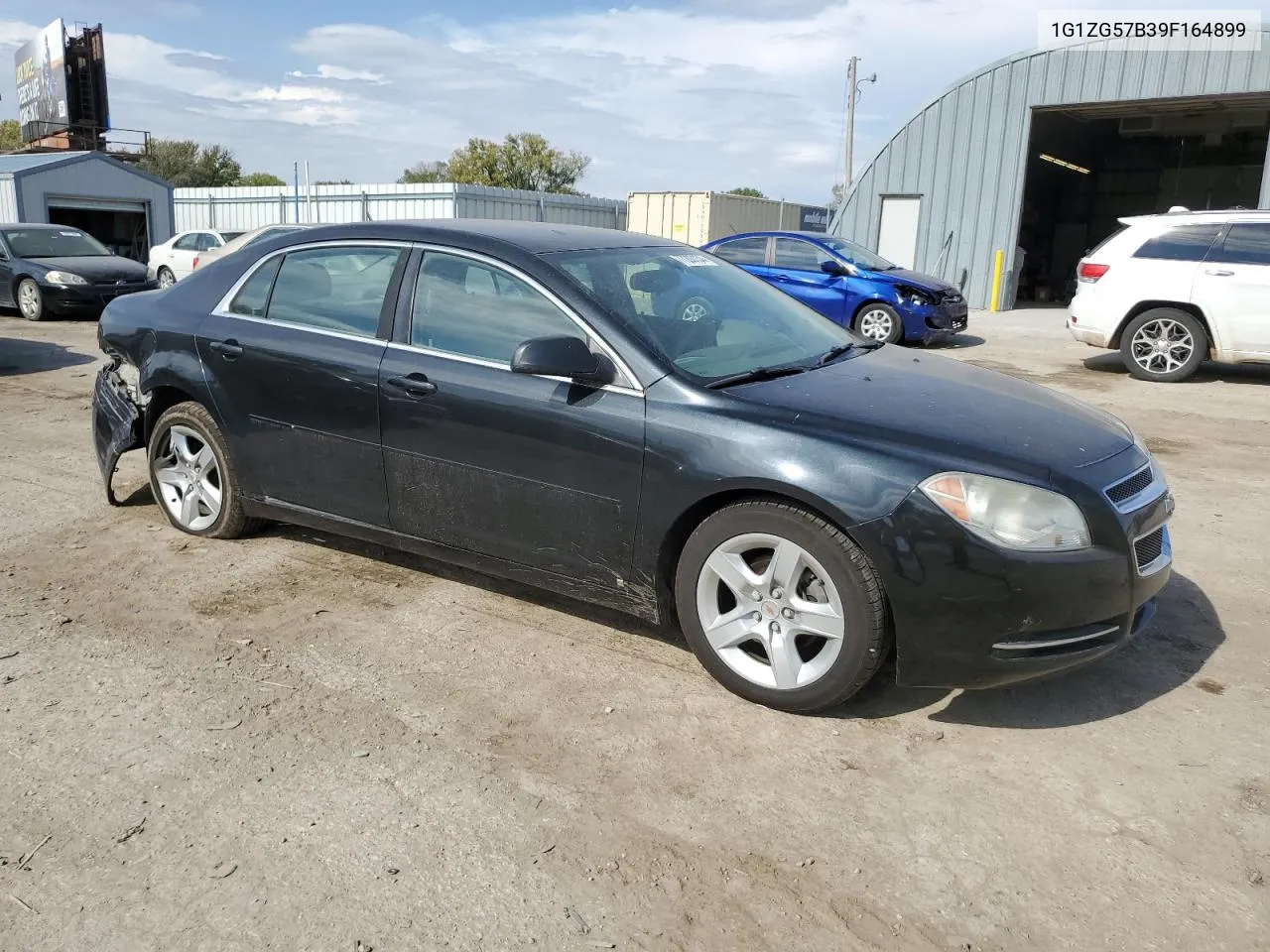 2009 Chevrolet Malibu Ls VIN: 1G1ZG57B39F164899 Lot: 77203134