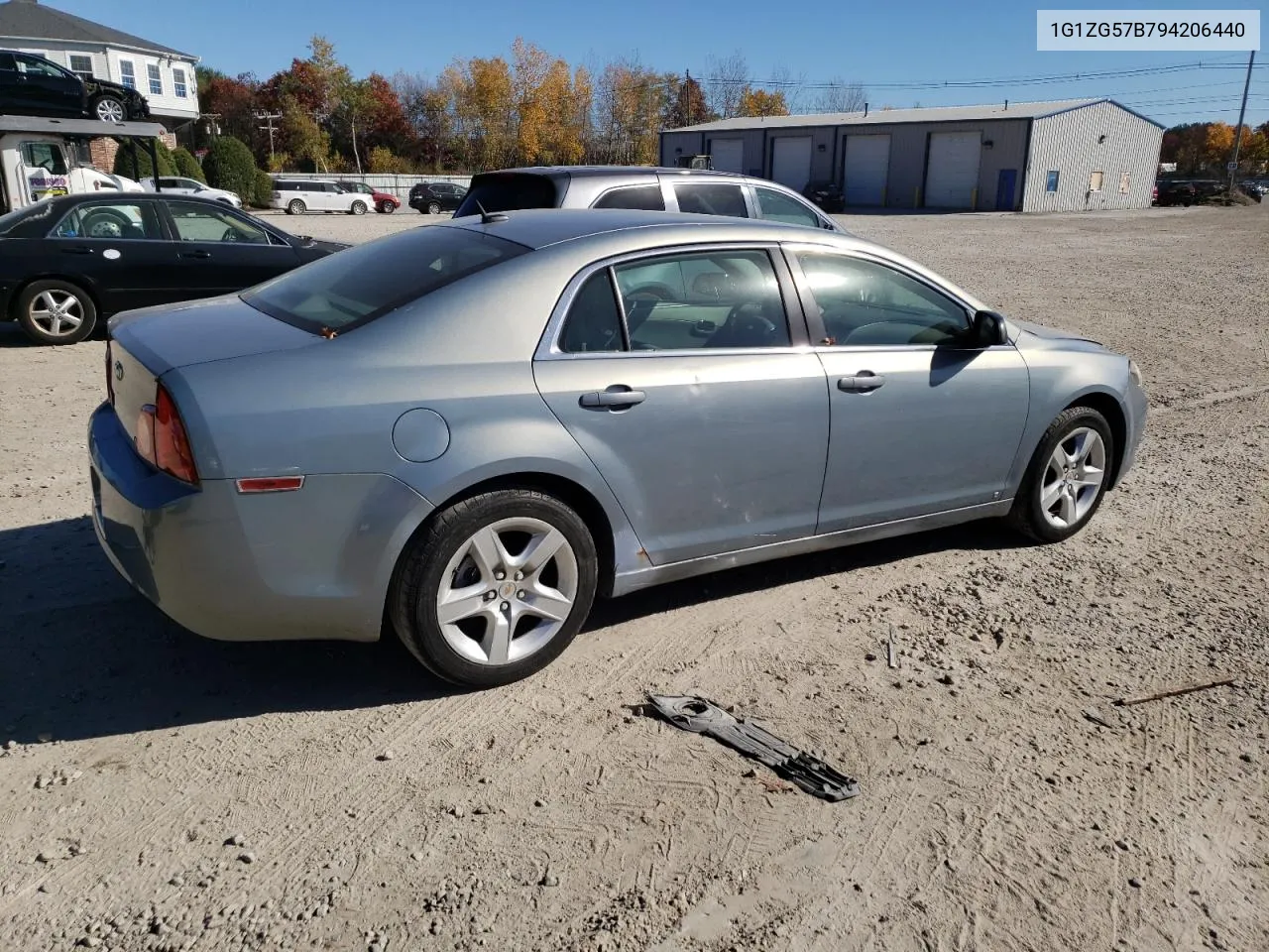 2009 Chevrolet Malibu Ls VIN: 1G1ZG57B794206440 Lot: 77315234