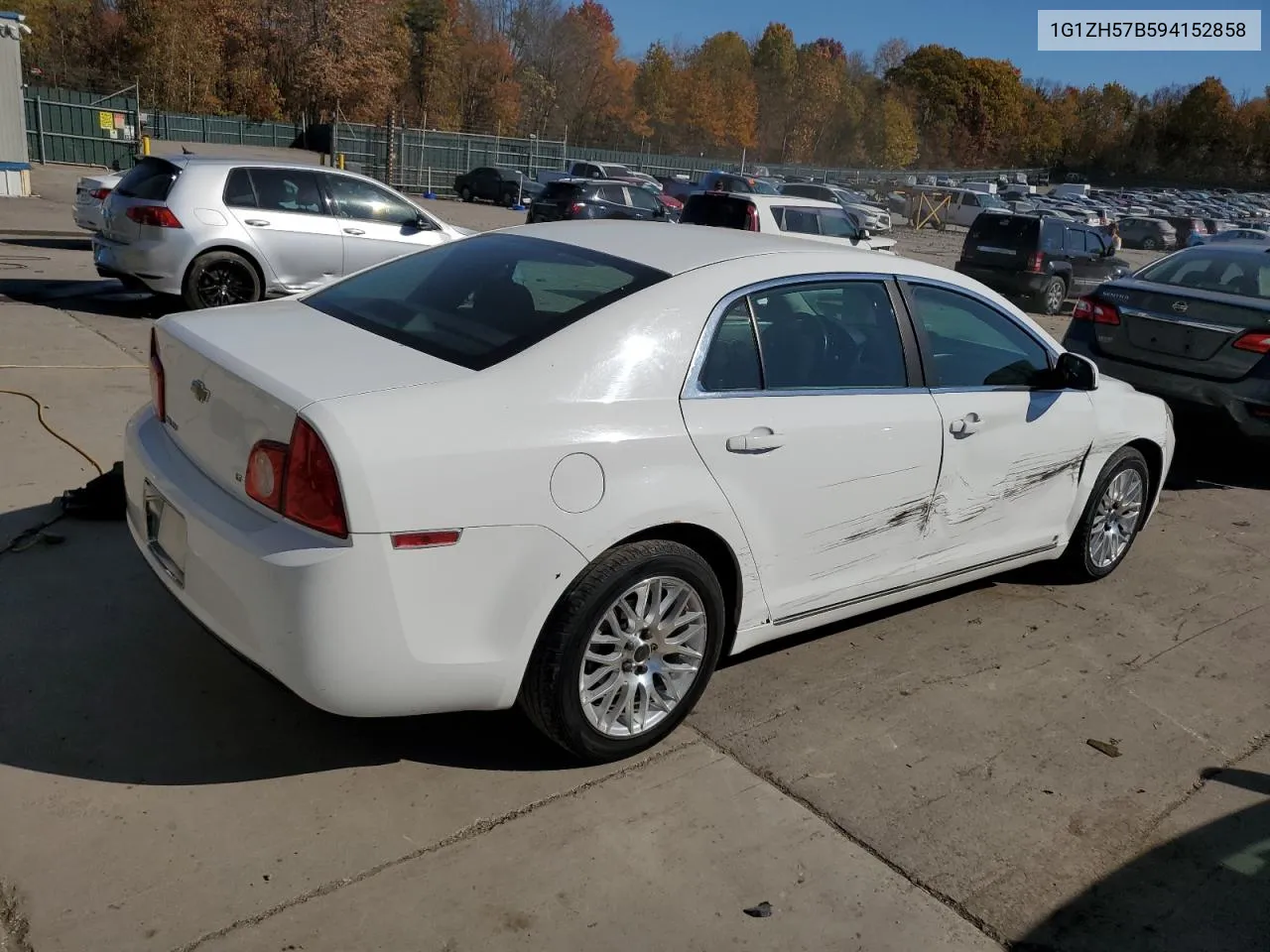 2009 Chevrolet Malibu 1Lt VIN: 1G1ZH57B594152858 Lot: 77362644