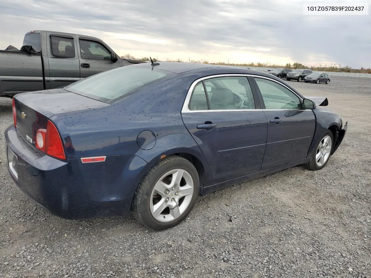 2009 Chevrolet Malibu Ls VIN: 1G1ZG57B39F202437 Lot: 77463884