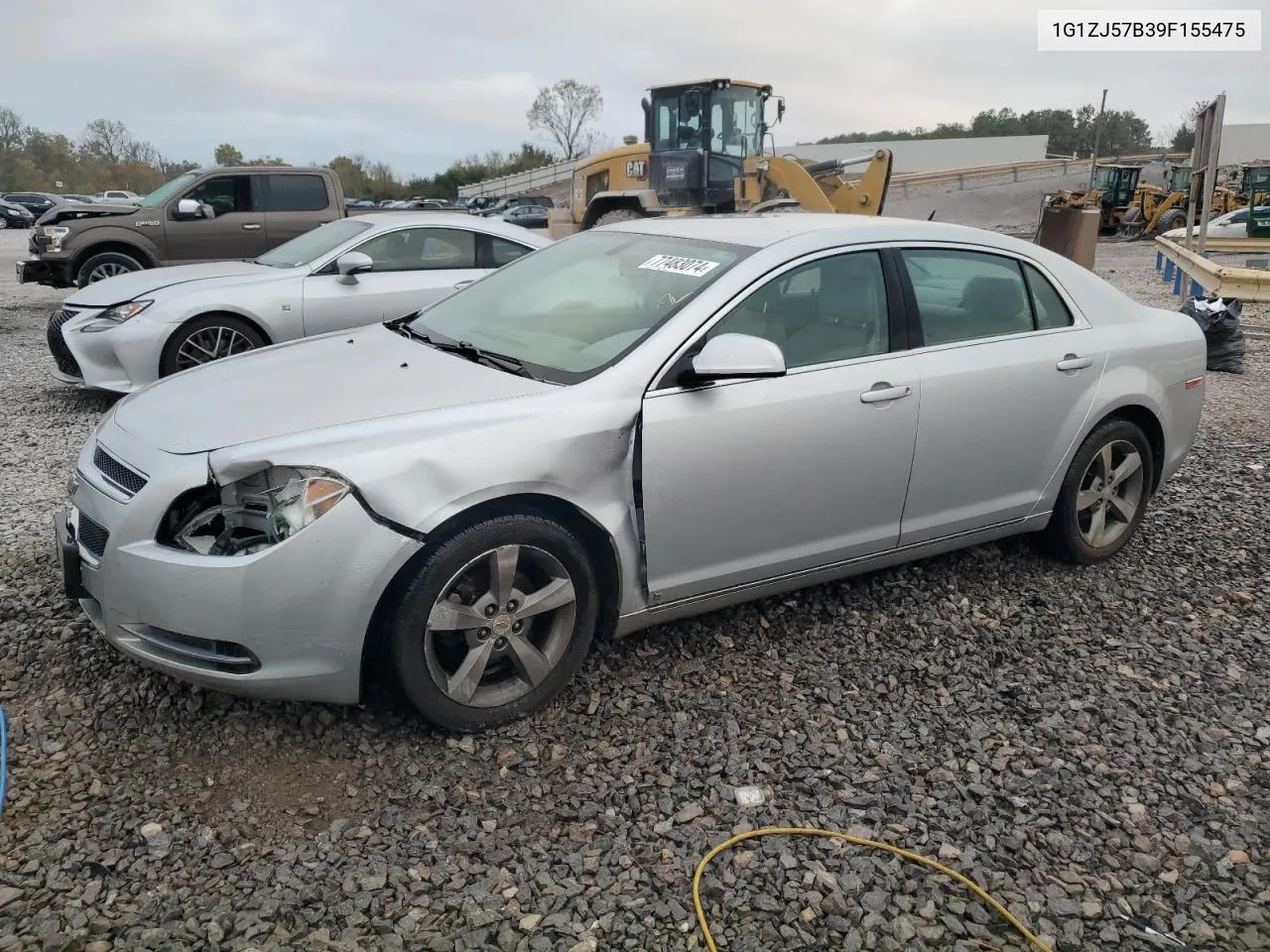 2009 Chevrolet Malibu 2Lt VIN: 1G1ZJ57B39F155475 Lot: 77483074