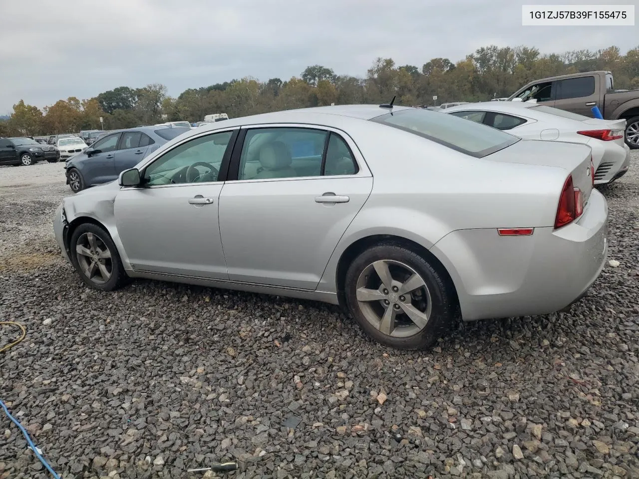 1G1ZJ57B39F155475 2009 Chevrolet Malibu 2Lt