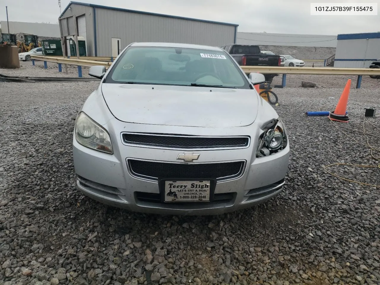 1G1ZJ57B39F155475 2009 Chevrolet Malibu 2Lt