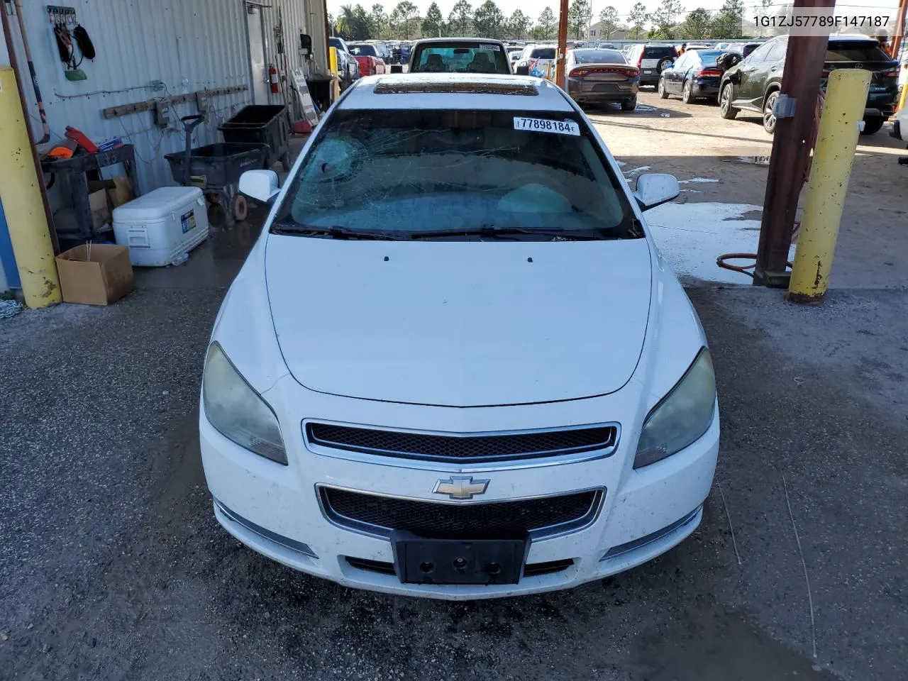 2009 Chevrolet Malibu 2Lt VIN: 1G1ZJ57789F147187 Lot: 77898184