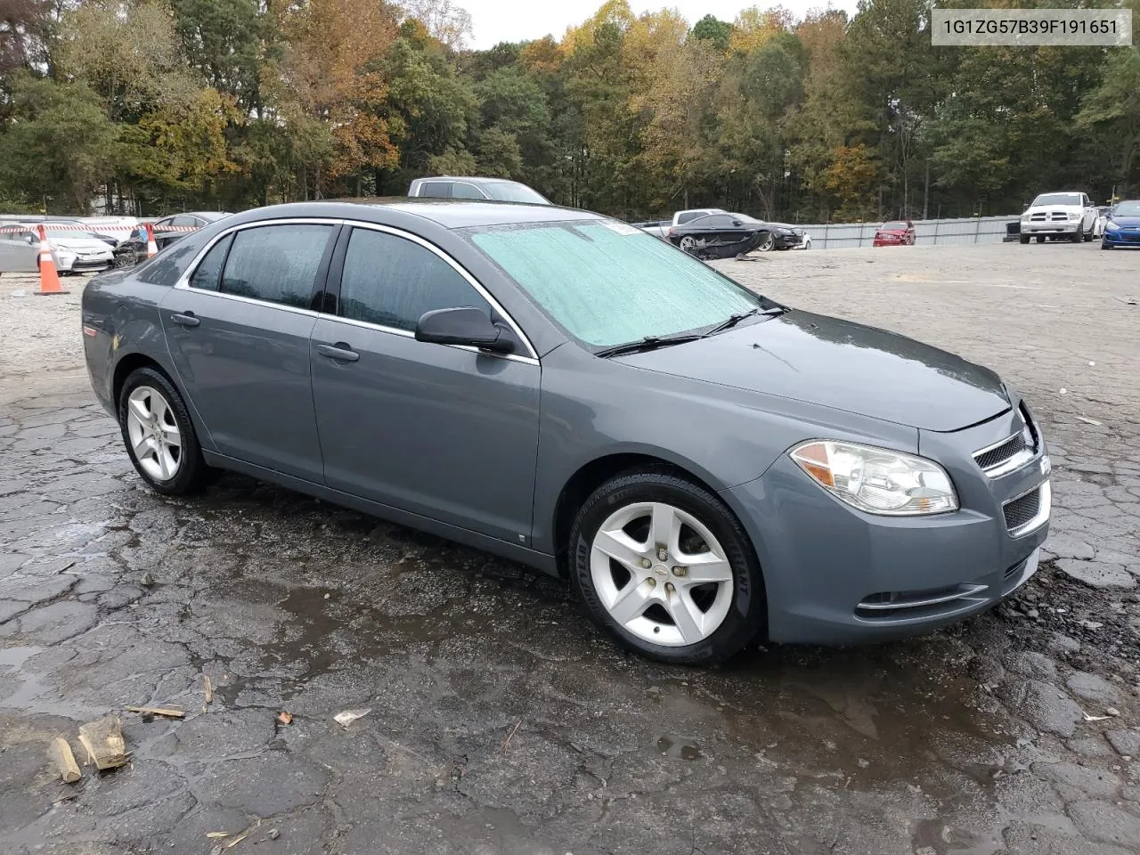 2009 Chevrolet Malibu Ls VIN: 1G1ZG57B39F191651 Lot: 78880994