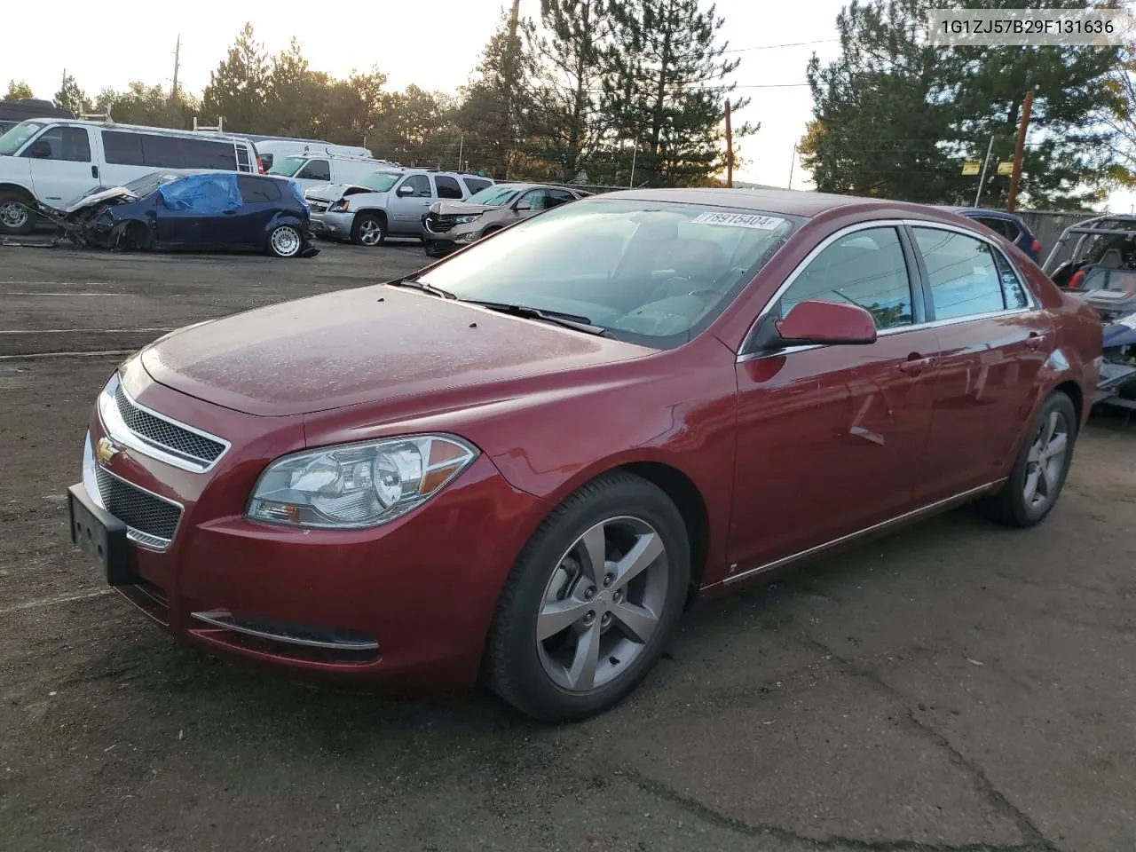 2009 Chevrolet Malibu 2Lt VIN: 1G1ZJ57B29F131636 Lot: 78915404