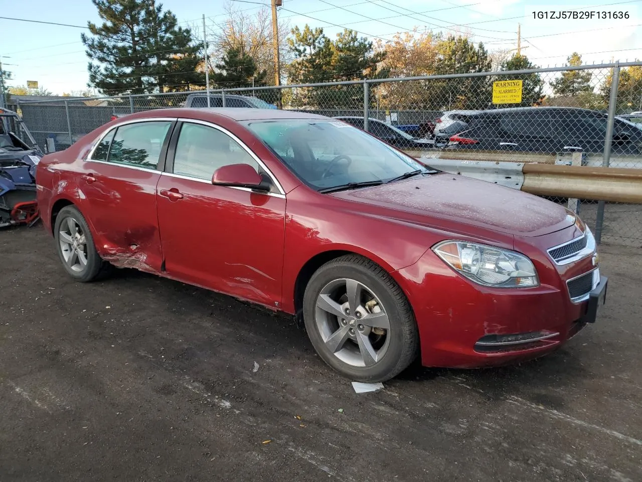 2009 Chevrolet Malibu 2Lt VIN: 1G1ZJ57B29F131636 Lot: 78915404