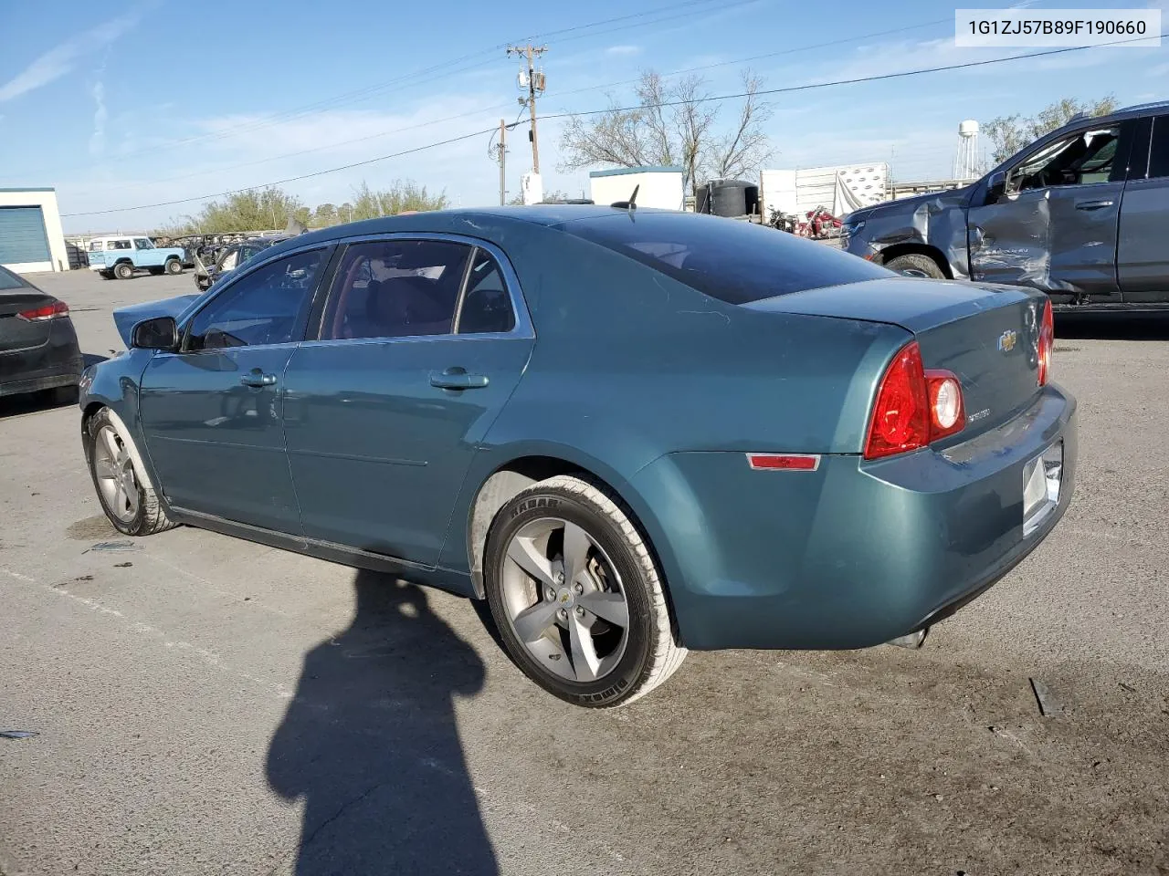 2009 Chevrolet Malibu 2Lt VIN: 1G1ZJ57B89F190660 Lot: 78935214