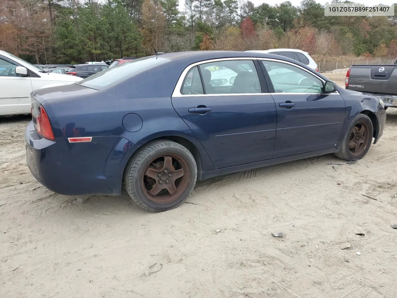 2009 Chevrolet Malibu Ls VIN: 1G1ZG57B89F251407 Lot: 79892504