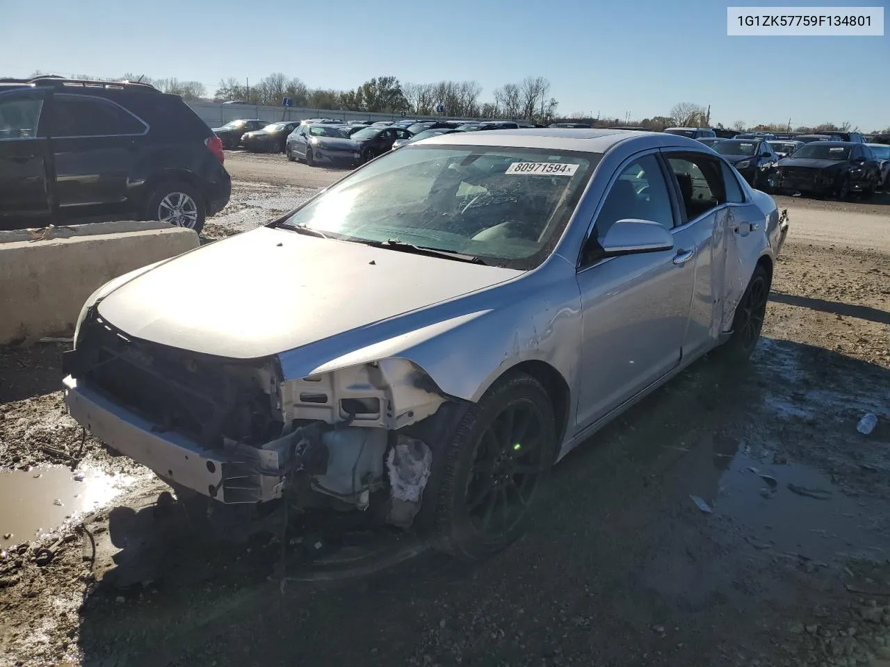 2009 Chevrolet Malibu Ltz VIN: 1G1ZK57759F134801 Lot: 80971594